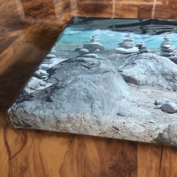 "Wimmbachklamm in Ramsau"  auf Canvas-Einwand 20x30cm
