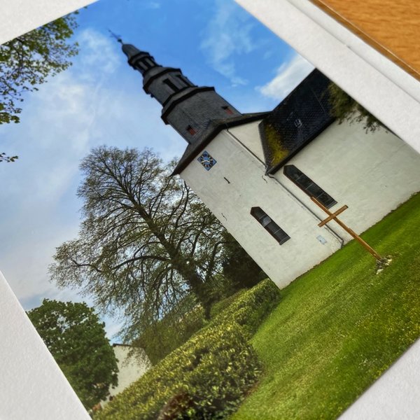 Glückwunschkarte "Evangelische Kirche zu Niederbiel" inkl. Umschlag